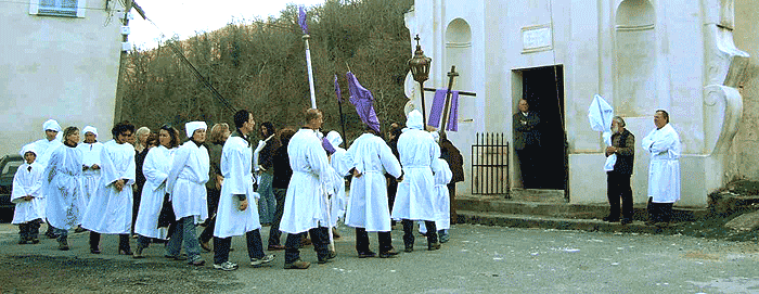 Campanesi ch&igrave; facenu a so "granitula" nu U Petricaghju [Pietricaggio] - Corsica 